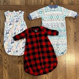 Bundle of 3 sleep sacks